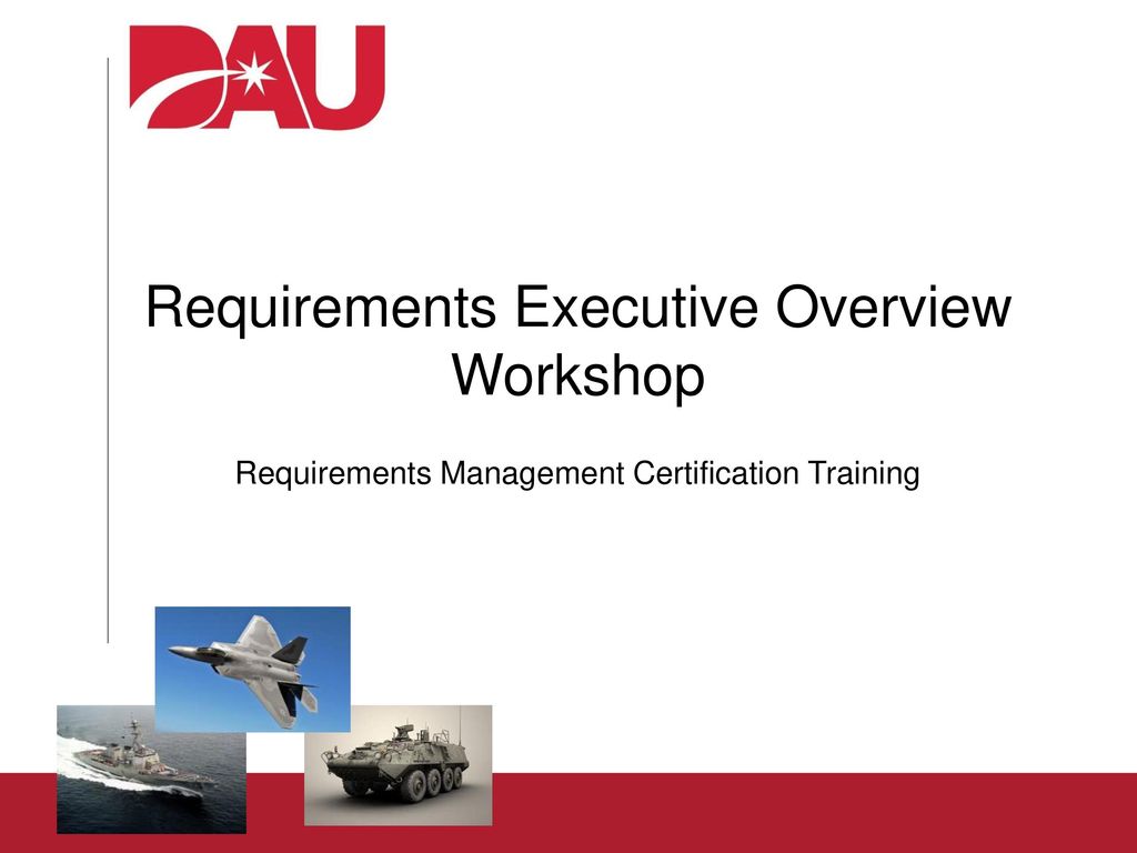 Requirements Management Certification Training Mandate Ppt