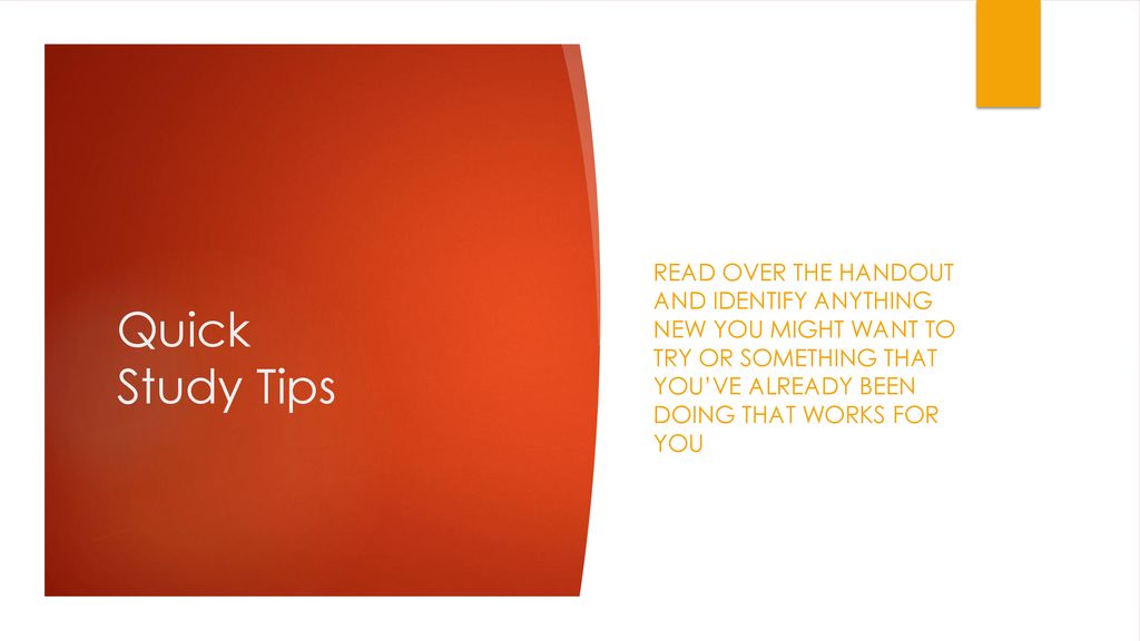 Academic Success Center: Exam Preparation - ppt download