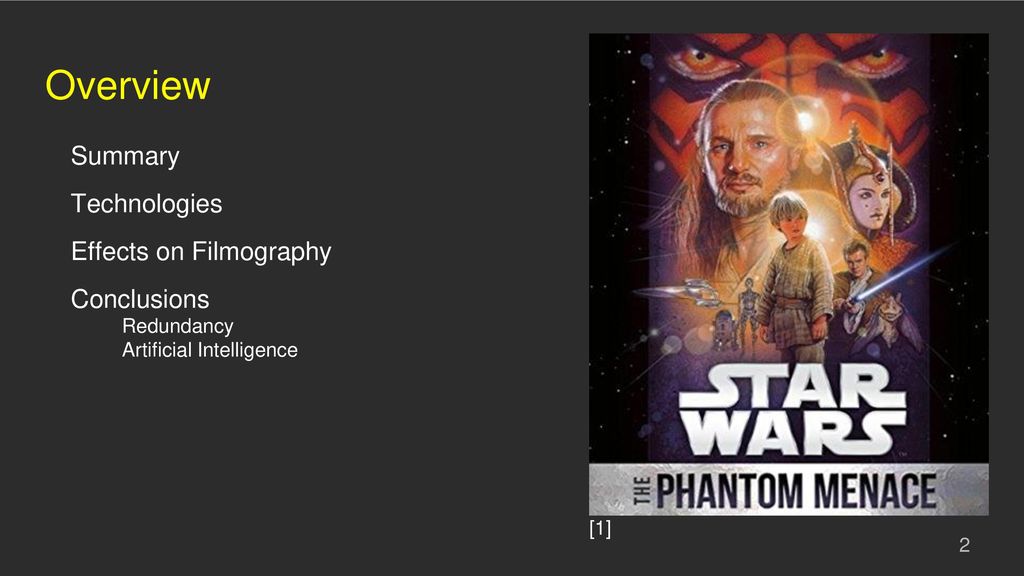 Реферат: Star Wars Episode I The Phantom Menace