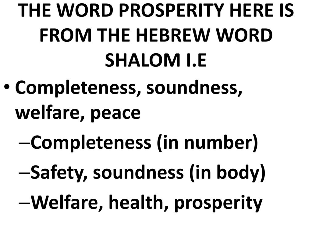 TOPIC SENDING HELP FROM THE SANCTUARY THRIVING (PART 2) ppt download