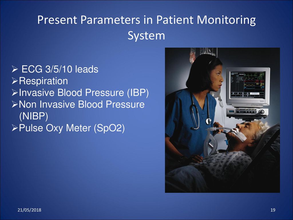 Present Parameters in Patient Monitoring System