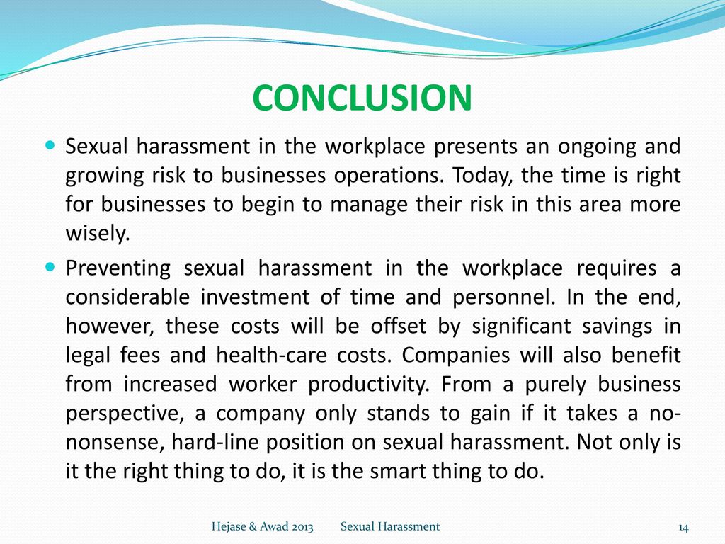 A Brief Introduction: SEXUAL HARASSMENT - Ppt Download