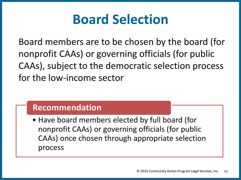 Board Recruitment And Retention - Ppt Download