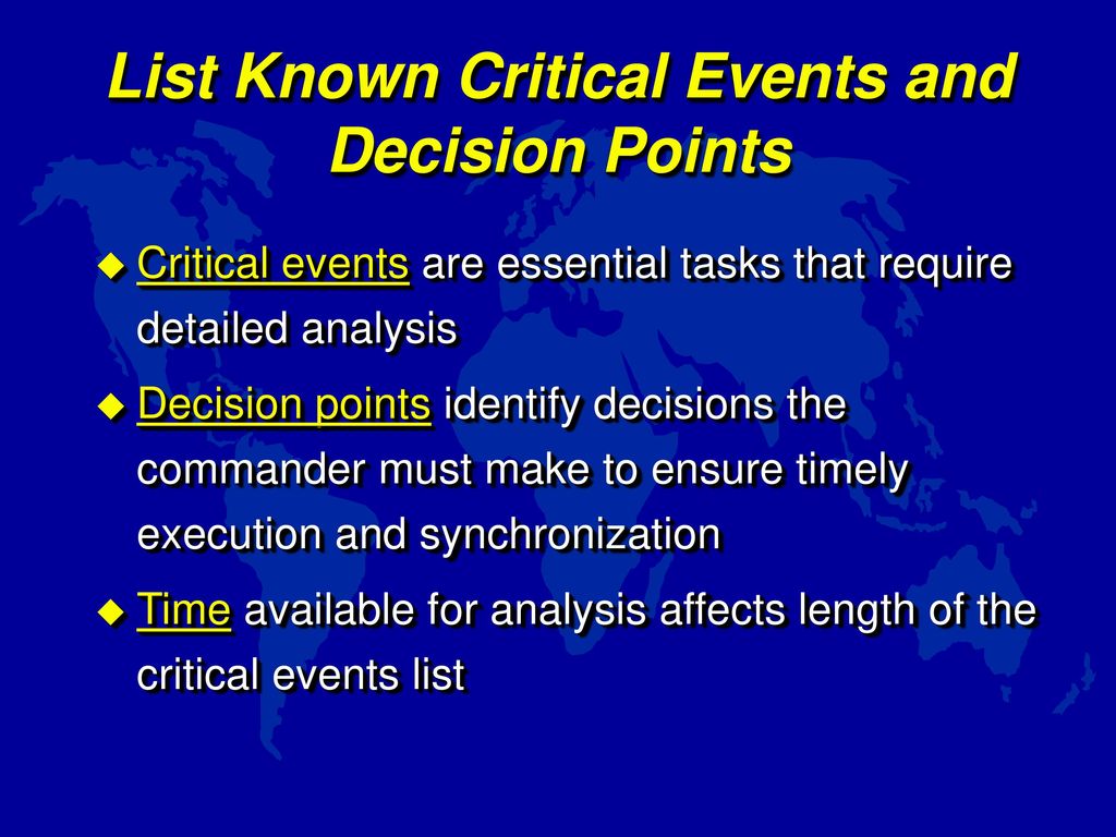 Multinational planning augmentation team course of action analysis