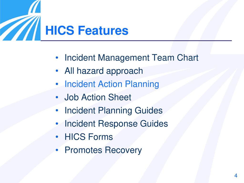 Incident Response Plan Responsibility Chart