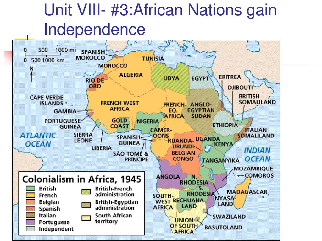 Азия и африка после второй мировой. Карта Африки после 2 мировой войны. Политическая карта Африки в 1945 году. Деколонизация Африки карта. Карта Африки после второй мировой.