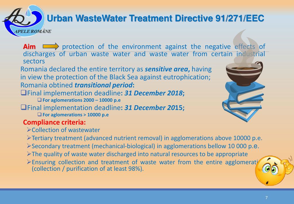Urban WasteWater Treatment Directive 91/271/EEC