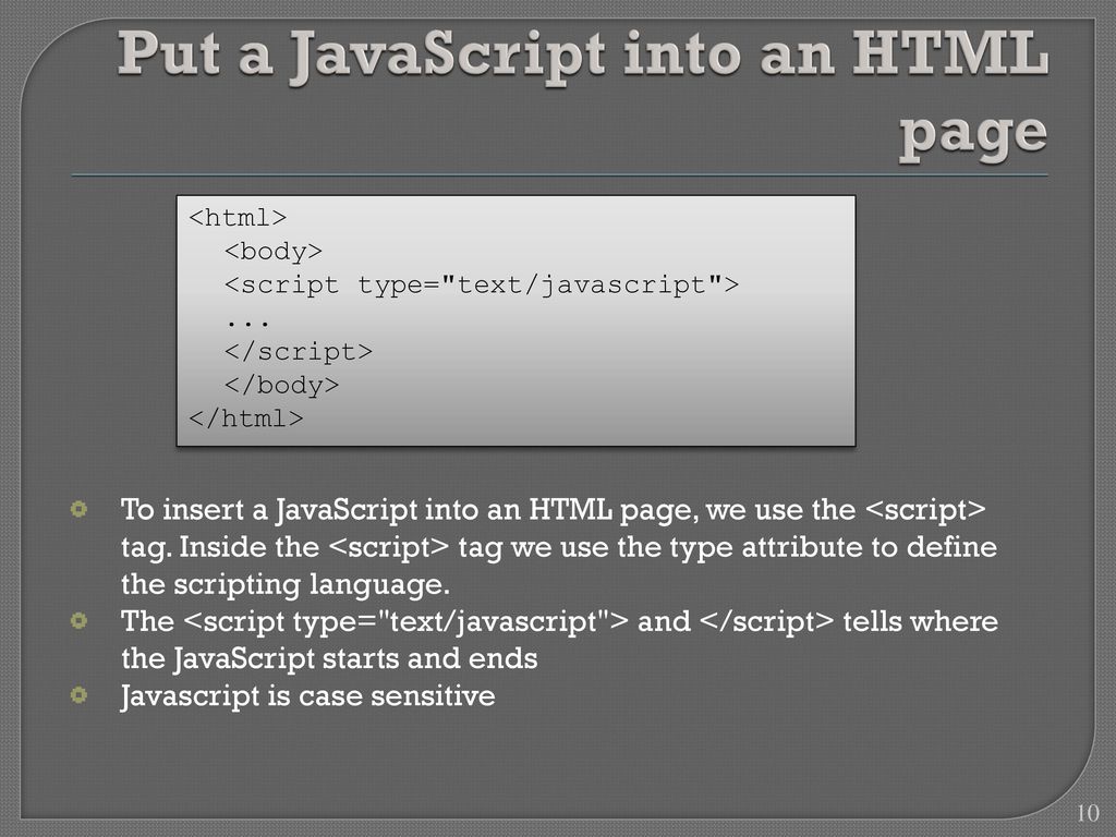 TP 2543 Web Programming Java Script. - ppt download
