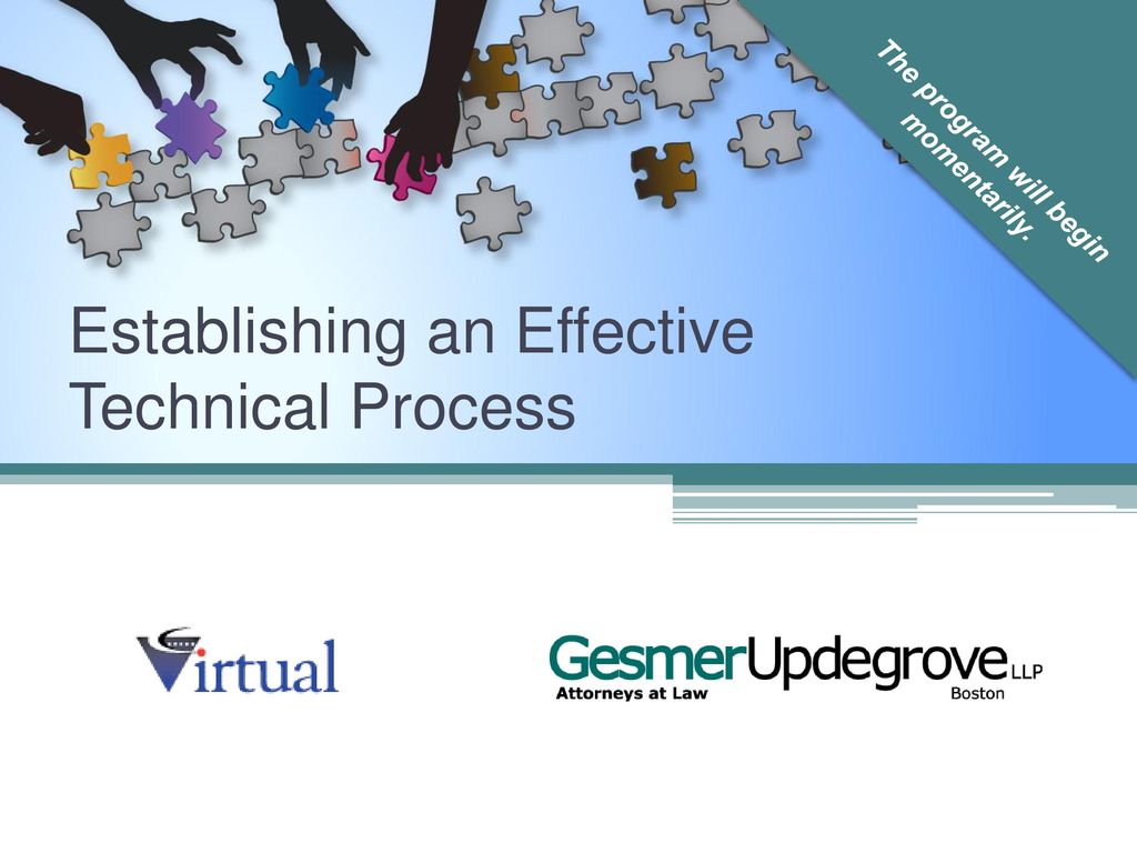 Establishing an Effective Technical Process