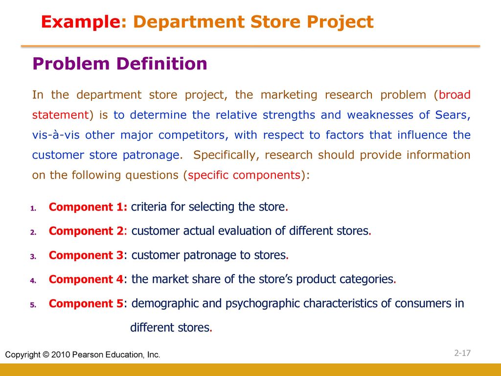 Defining The Marketing Research Problem And Developing An Approach Ppt Download