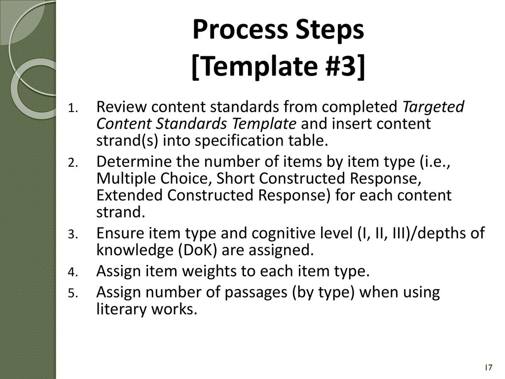 Process Steps [Template #3]