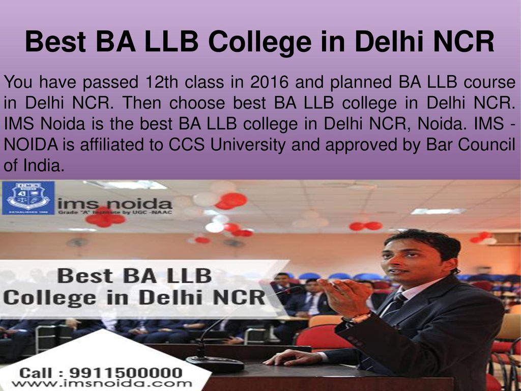 Best BA LLB College in Delhi NCR
