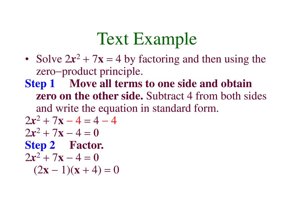 Quadratic Equations P Ppt Download