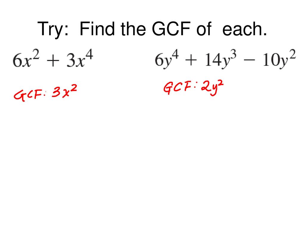 Copy each problem. Then factor. - ppt download