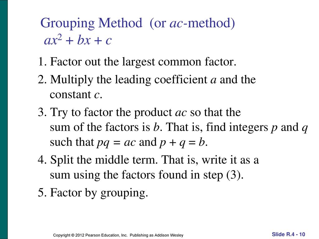 Chapter r basic concepts of algebra ppt download