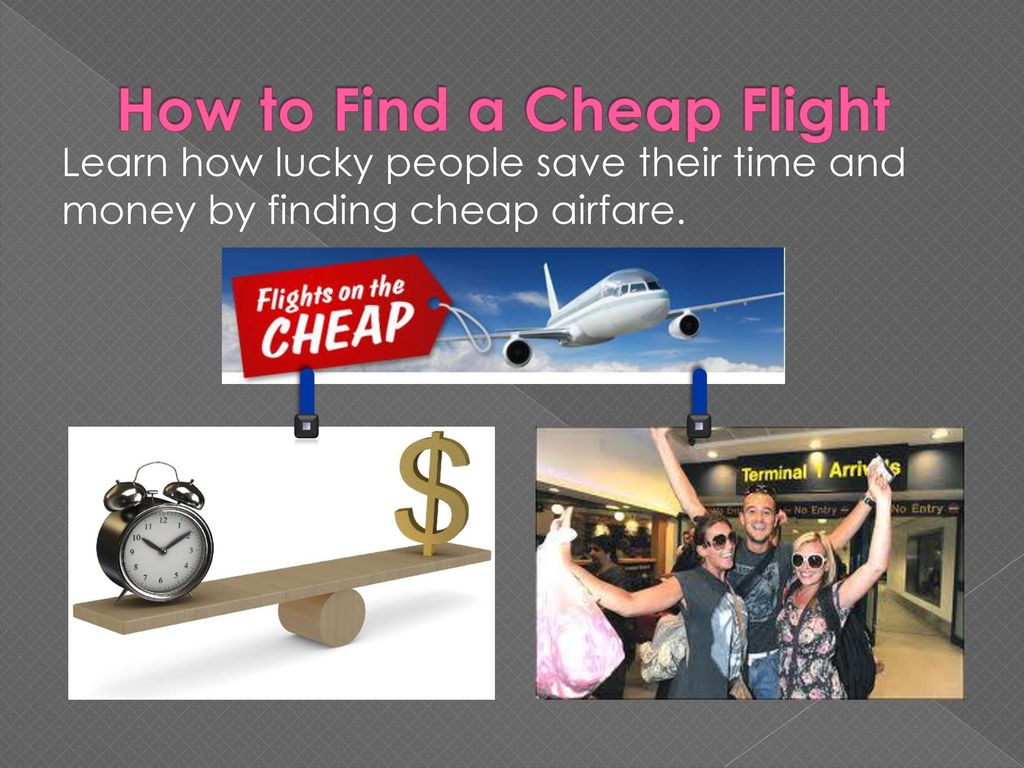 How to Find a Cheap Flight