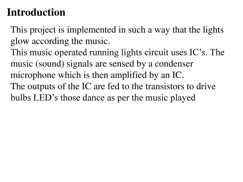 Rhythm Following Flash Lights Ppt Download