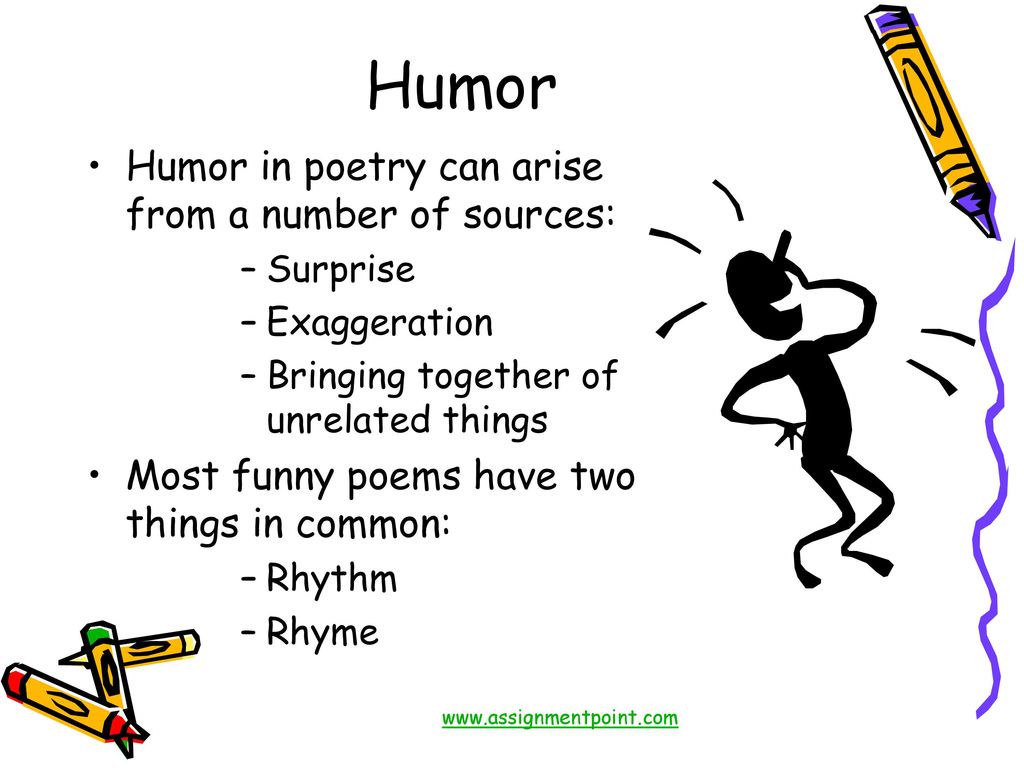 Humor and Poetry - ppt download