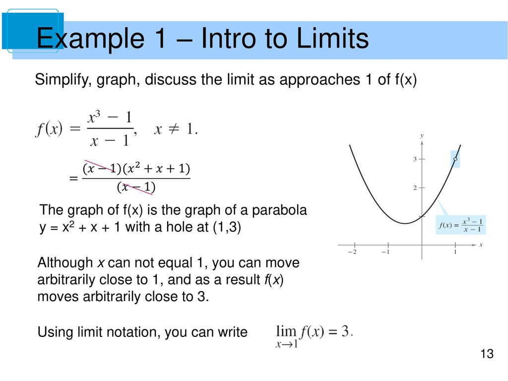 17 Limits and Their Properties - ppt download