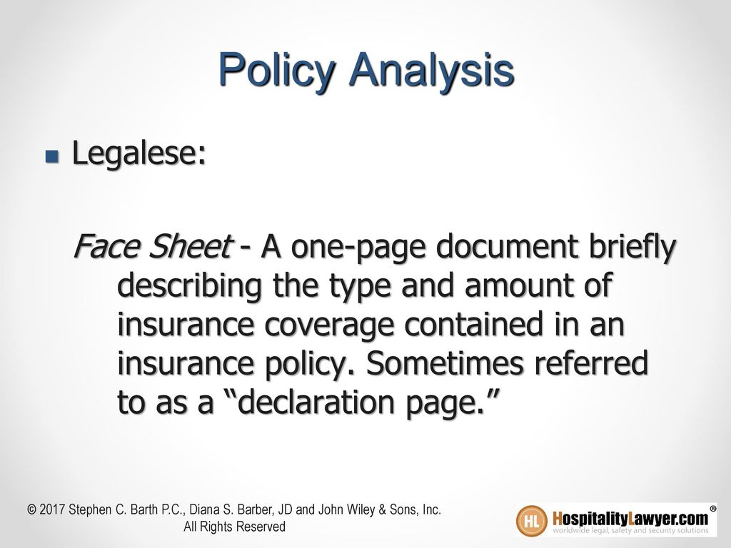 Chapter 15 Managing Insurance Ppt Download