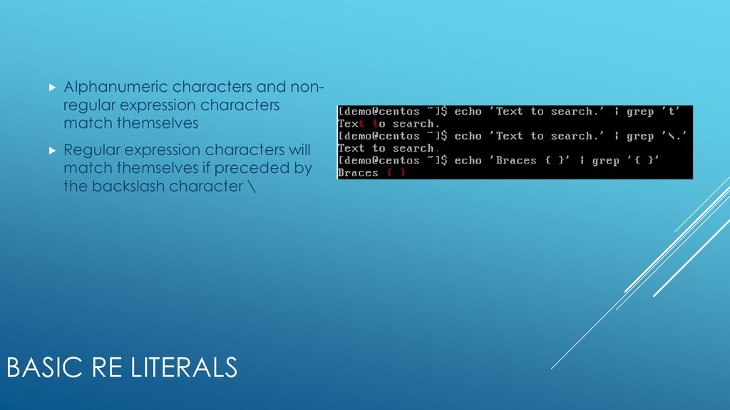 Looking for Patterns - Finding them with Regular Expressions - ppt download