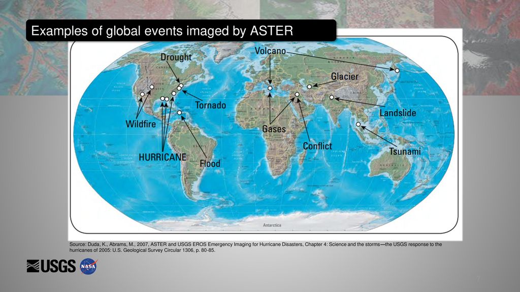 Capturing Disasters with Terra ASTER ppt download