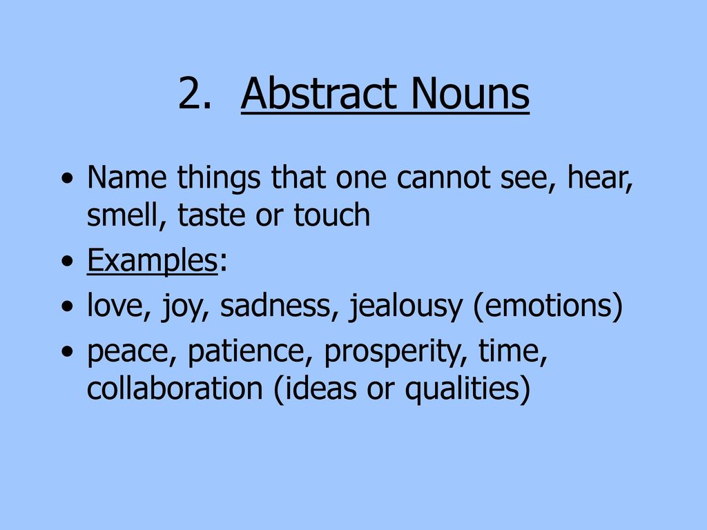 Nouns Can T Live Without Em Ppt Download
