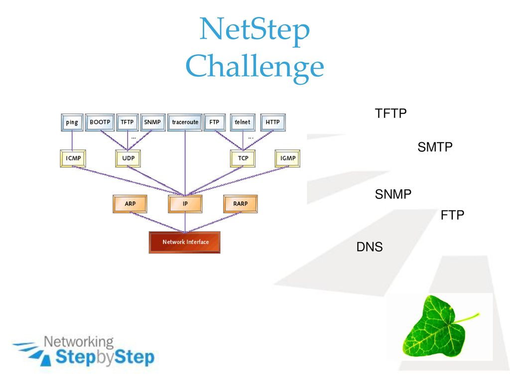 NetStep Challenge TFTP SMTP SNMP FTP DNS