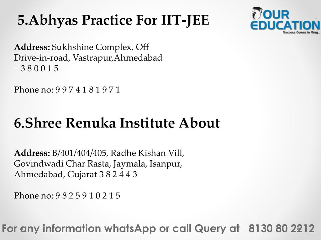 5.Abhyas Practice For IIT-JEE