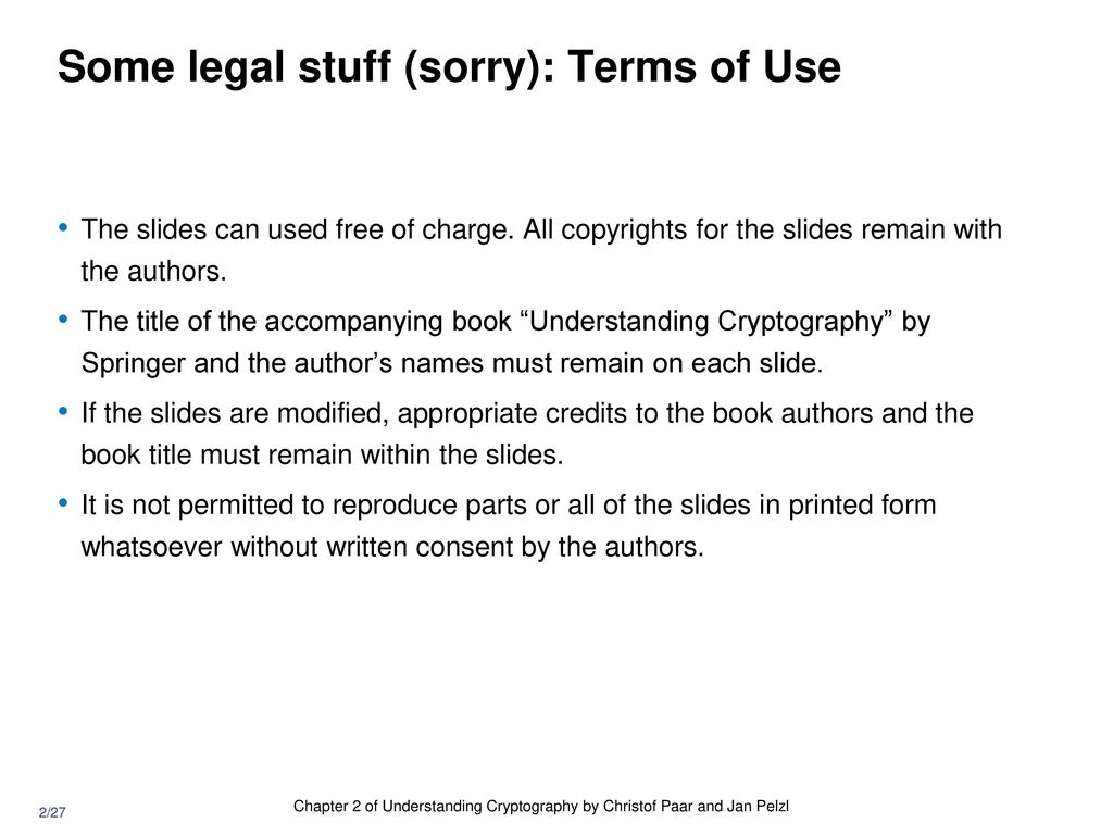 Some legal stuff (sorry): Terms of Use