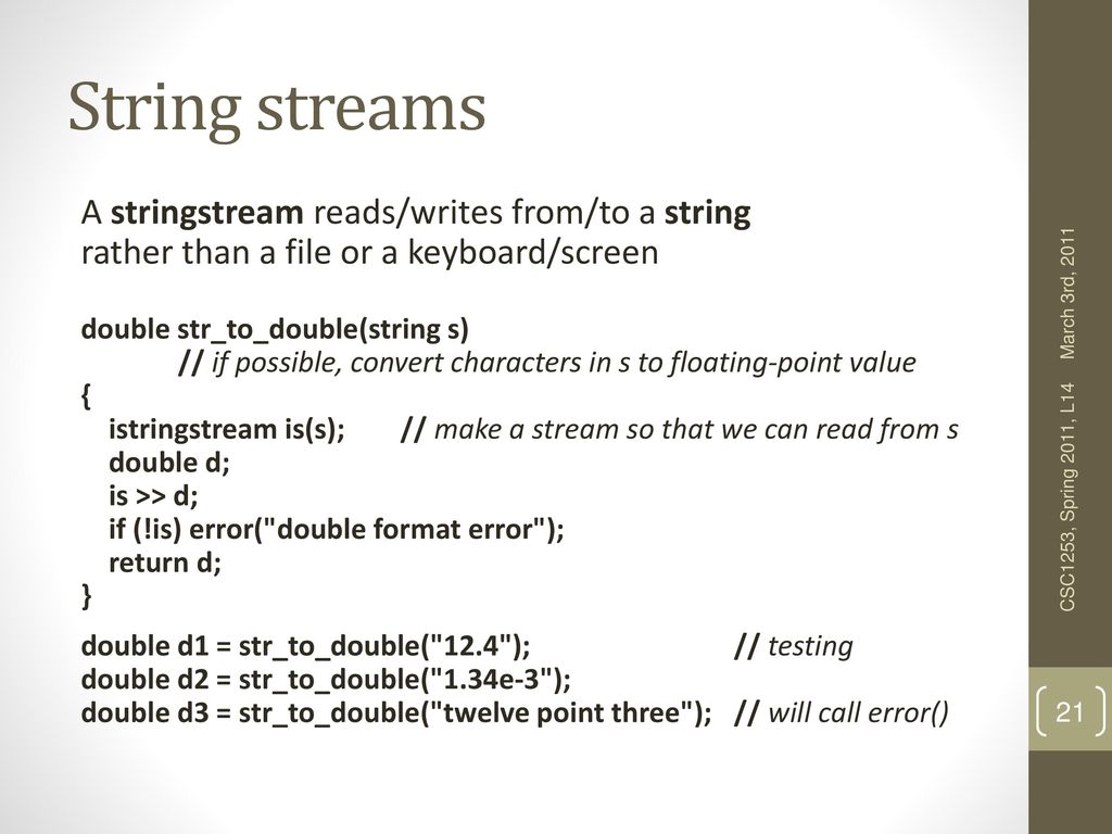 Chapter 11 Customizing I/O - ppt download