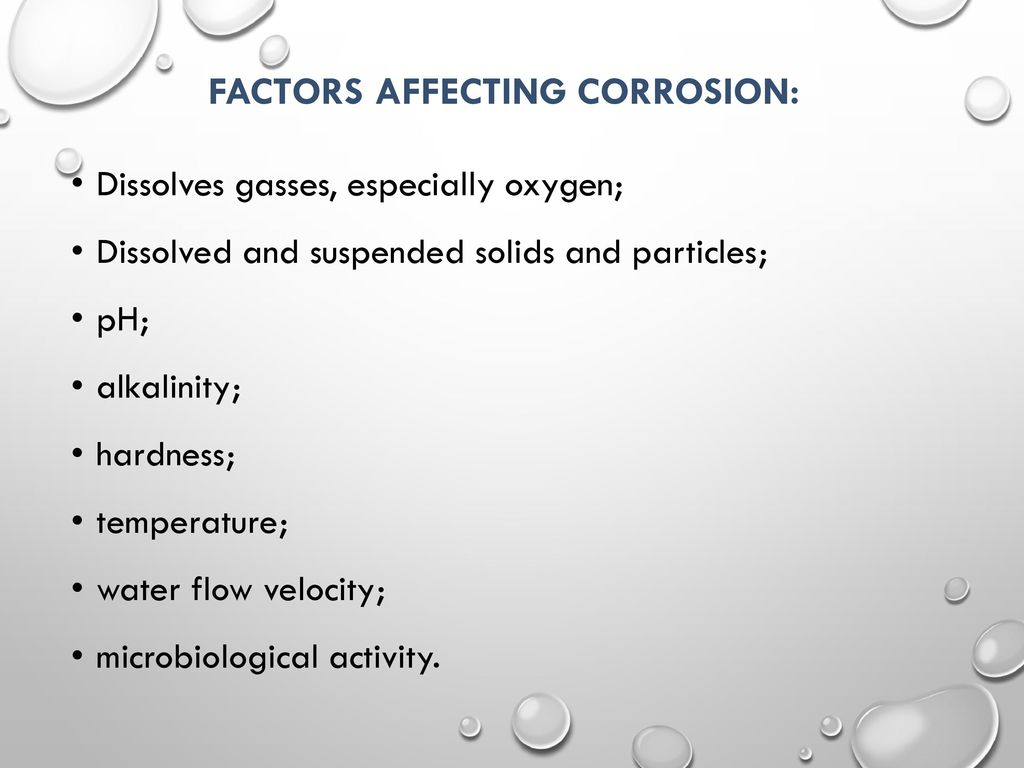 Drinking Water Quality Effect On The Corrosion Of The Cast Iron Pipes 