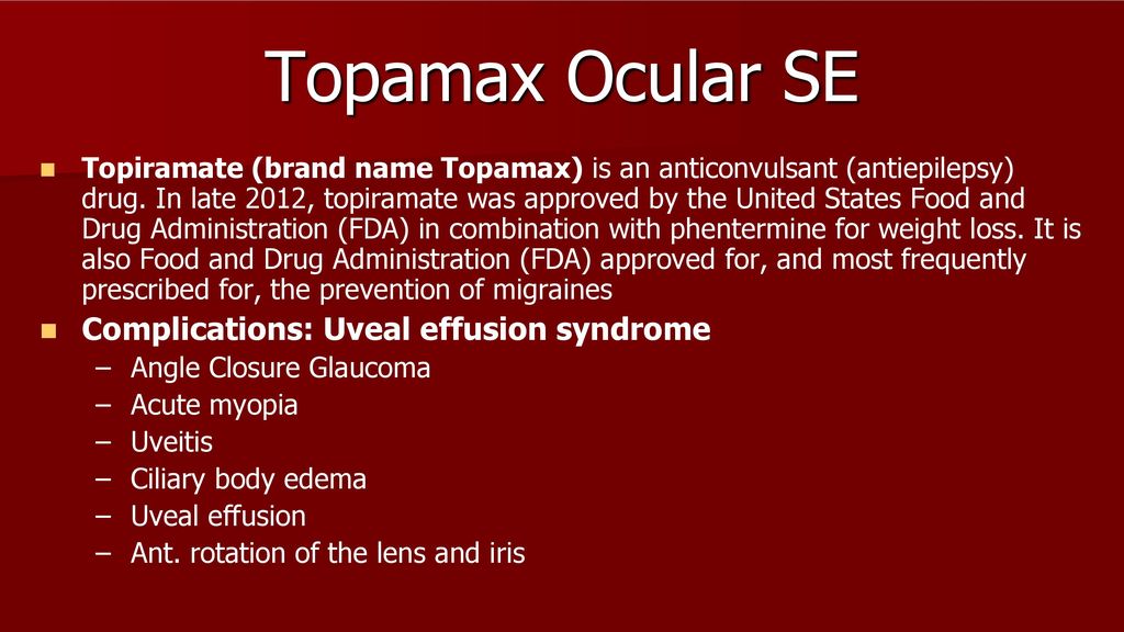 topomax choroidal effusion