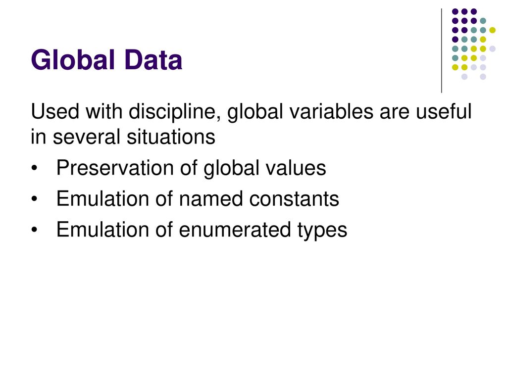 Unusual Data Types CSC-3004 Introduction to Software Development - ppt ...