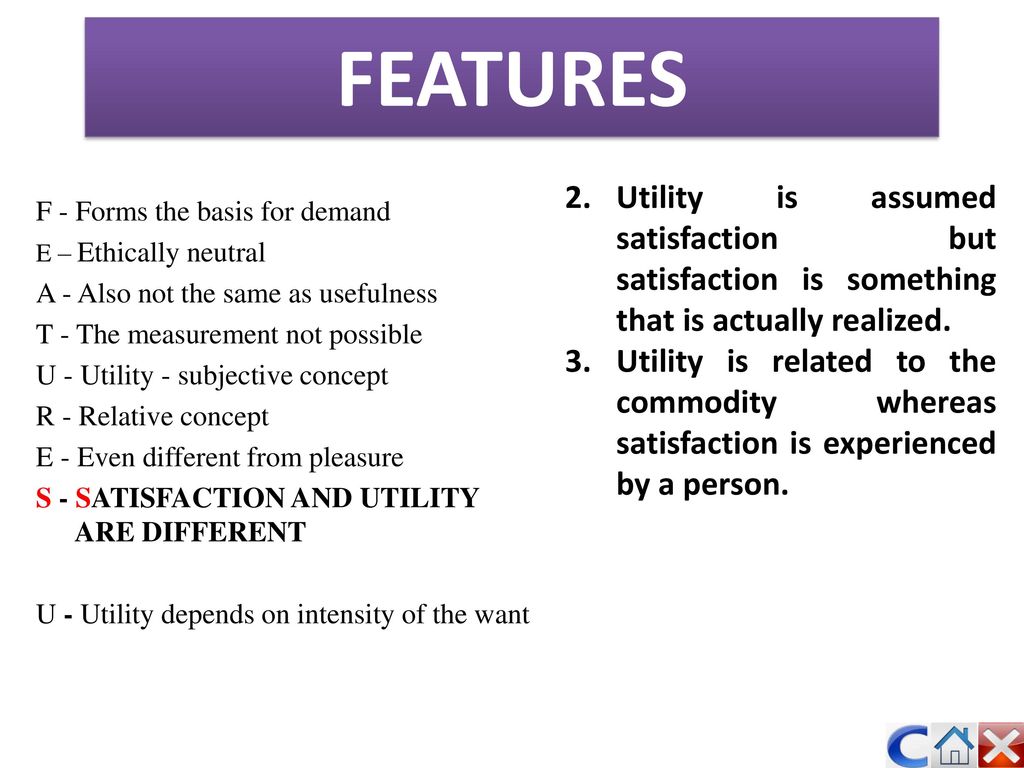 different forms of utility