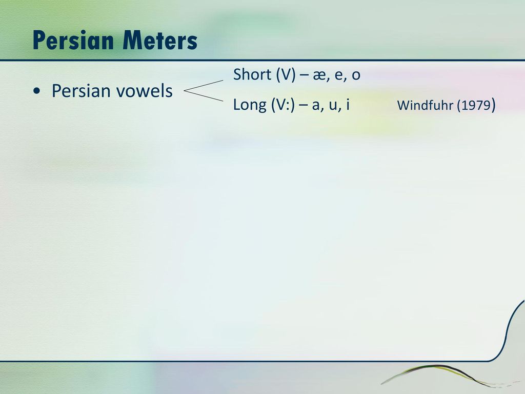 Musical Rhythm In Persian Poetic Meters Ppt Download