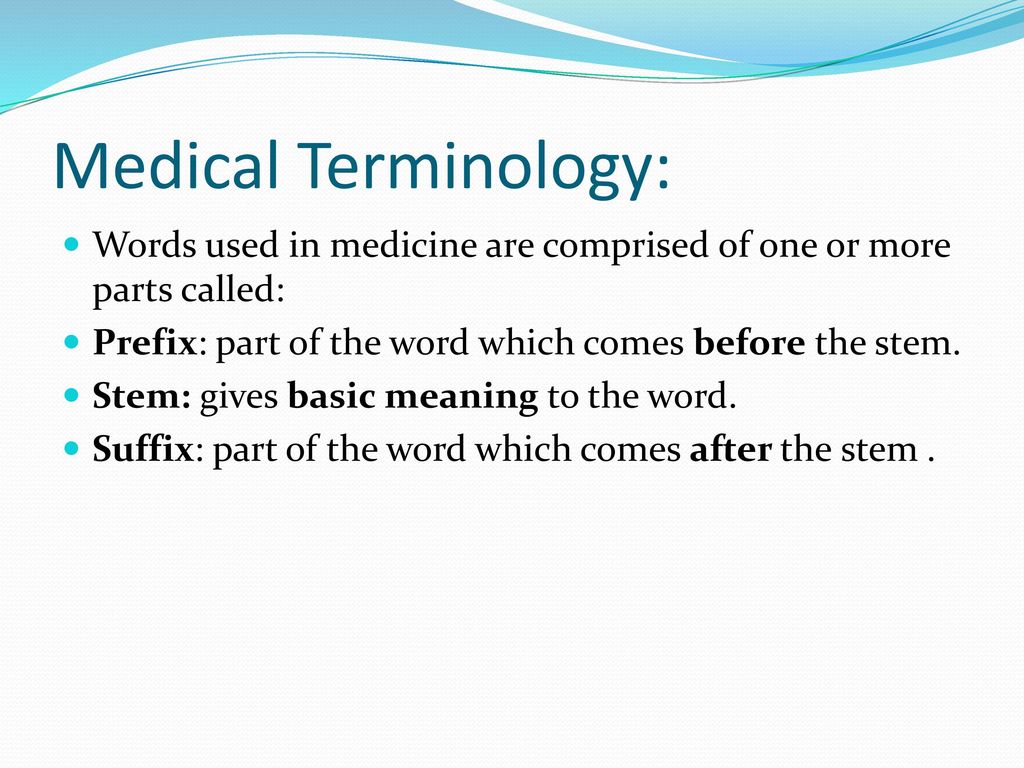diarrhea medical terminology breakdown