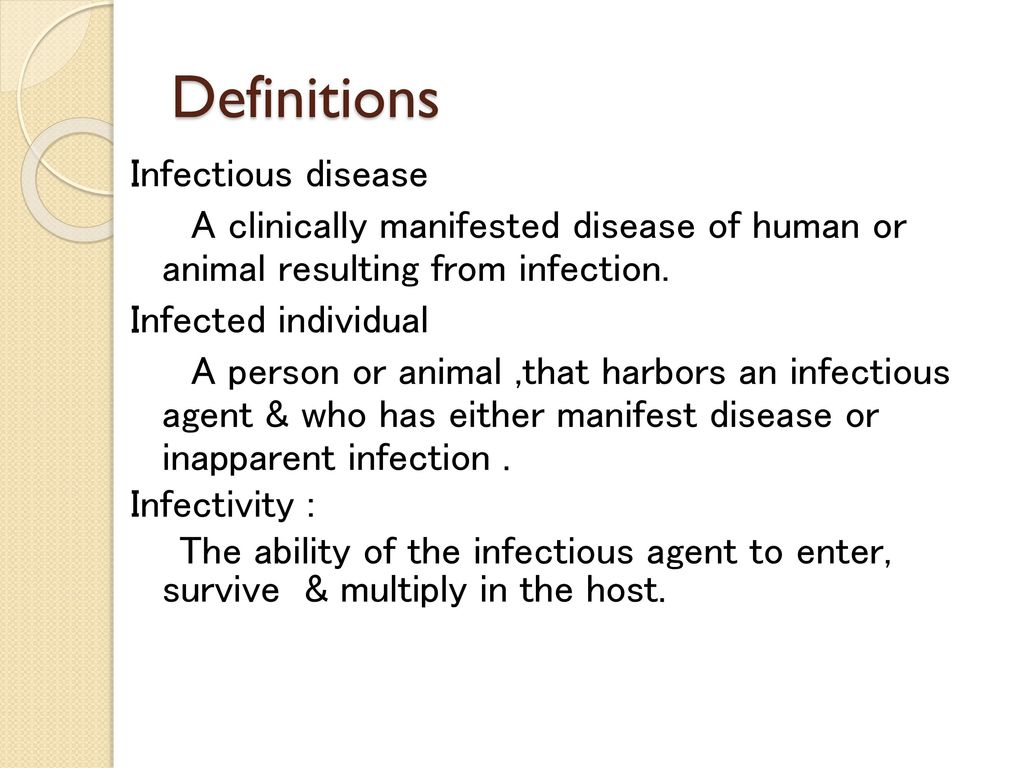 Prevention & Control of Infectious Diseases - ppt download Prevention & Control of Infectious Diseases - ppt download