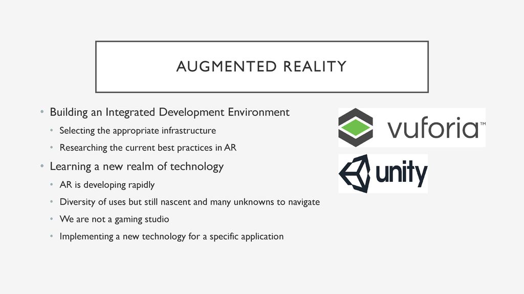 Social training for autism using augmented reality final presentation