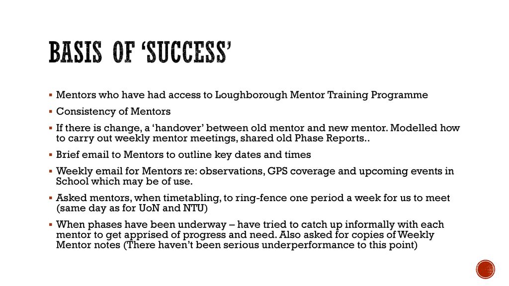 AchievIng strong links between your school-based GPS programme and the