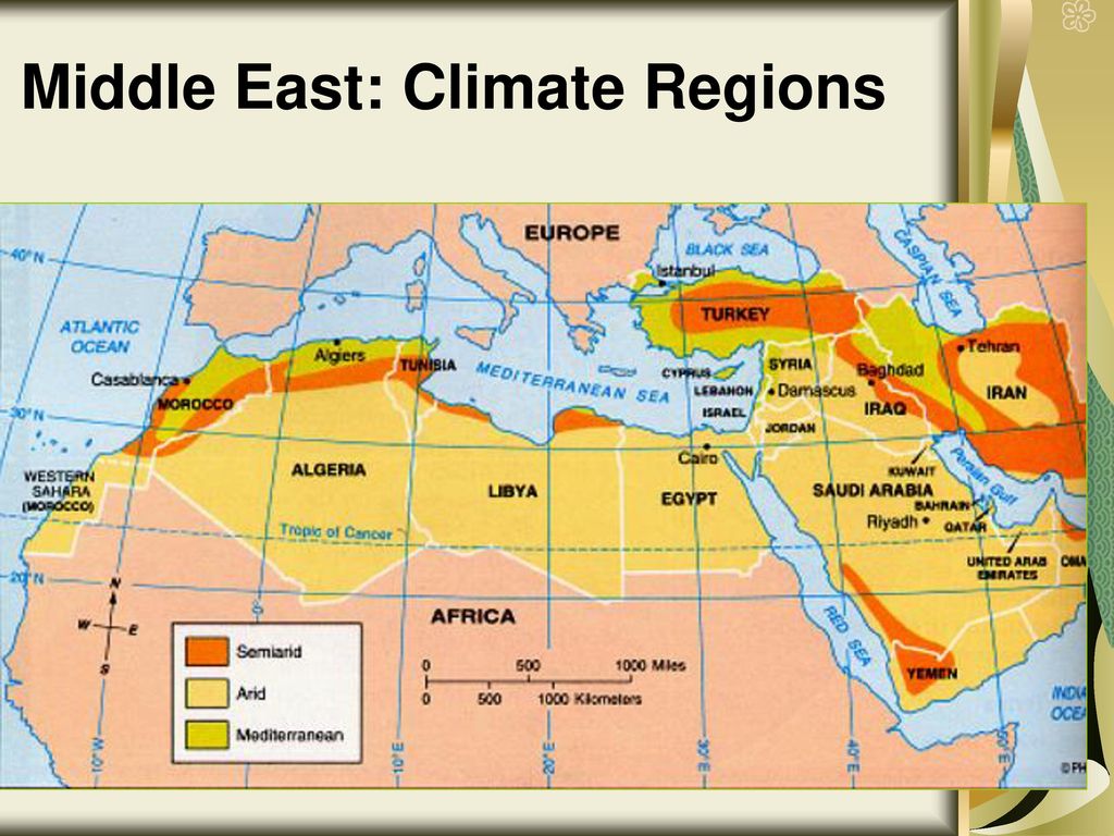 Presentation on theme: "A Regional Study of The Middle East."- 
