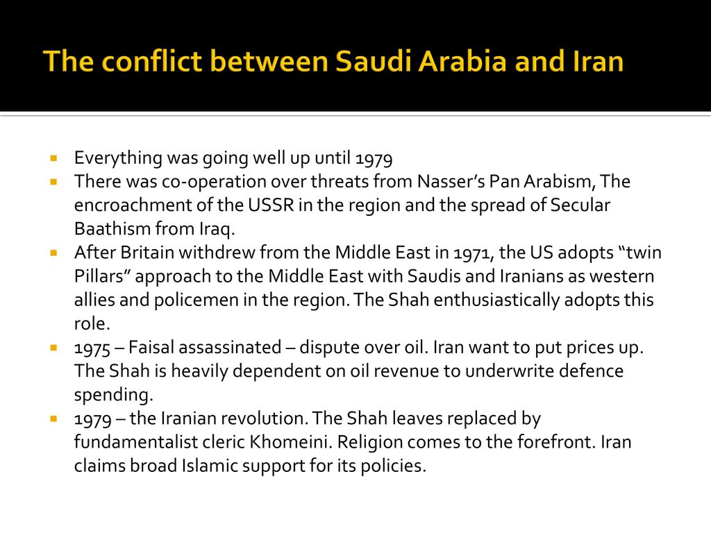 The conflict that defines the Middle East - ppt download