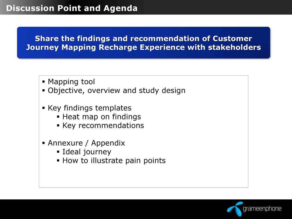 One Journey Mapping Approach Report Out Template Ppt Download