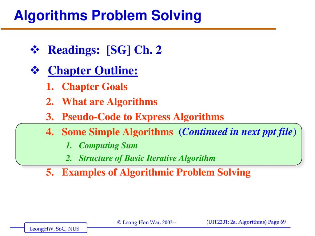 Algorithms (Introduction) - ppt download