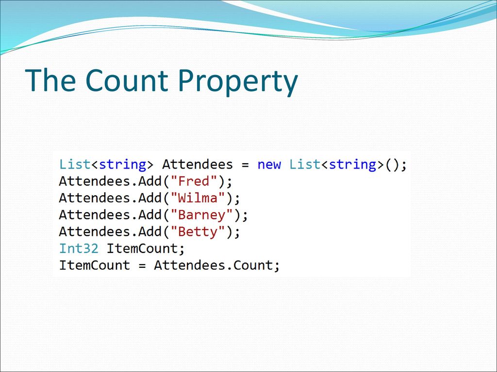 List Based Objects. - ppt download