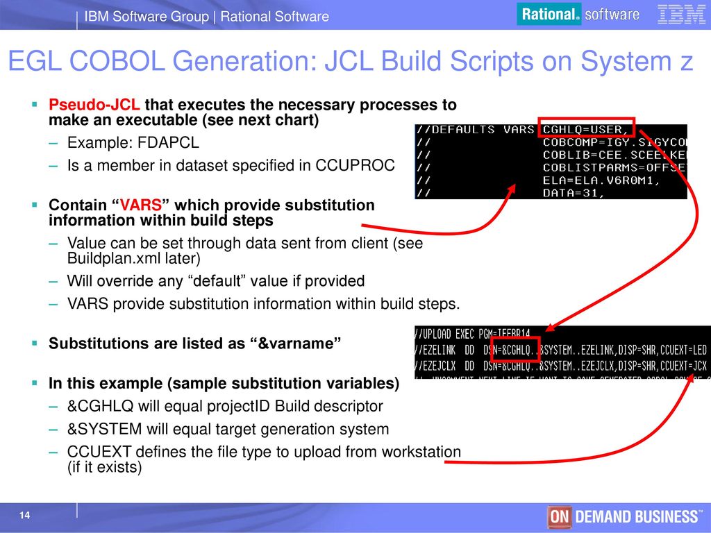 EGL Residency COBOL Generation for System z and System i ppt download