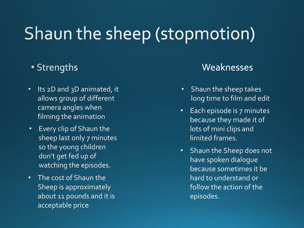 Shaun the sheep (stopmotion)