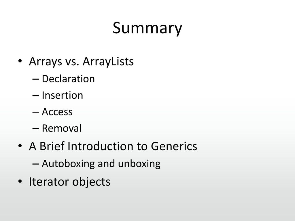 Comp1004: Loops and Arrays II - ppt download
