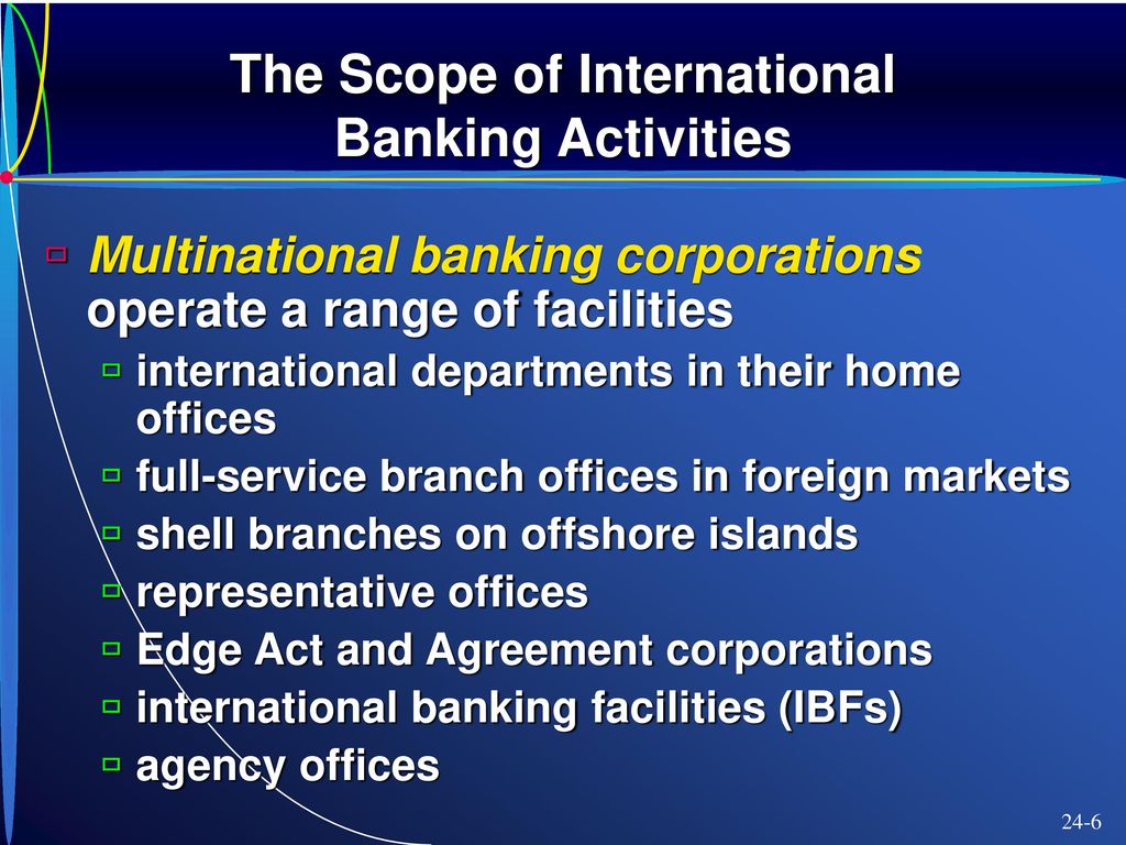 International Banking Ppt Download