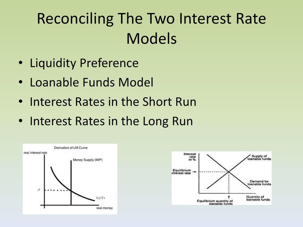 Reconciling The Two Interest Rate Models